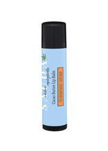 Load image into Gallery viewer, Sauda Lip balm tube showing Turmeric-Hemp scent