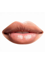 Load image into Gallery viewer, Cacao Butter lip balm on lips on a white background