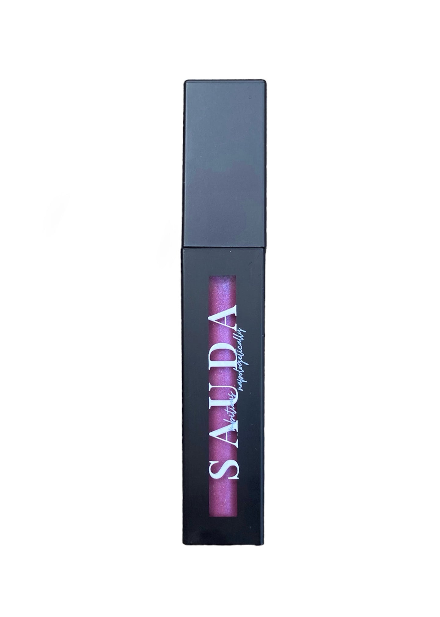 Sauda Lip gloss tube filled with pink bunny lip gloss
