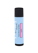 Load image into Gallery viewer, Sauda Lip balm tube showing LOVE scent

